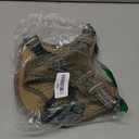 BUMBIN Tactical Dog Harness for Medium Dogs No Pull, Famous TIK Tok No Pull Dog Harness, Fit Smart Reflective Pet Walking Harness for Training, Adjustable Dog Vest Harness with Handle Brown (M(Neck:16-20", Chest:17-27"))