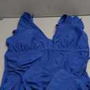 Women's Ruffled One Piece Swimsuit Tummy Control Bathing Suits Swimwear XXL