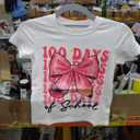 Kids 100 Days of School Shirt Kindergarten Happy Holiday Funny Graphic Short Sleeve Tees Boys Girls Casual Preppy Tops Pack of 3 Size 110