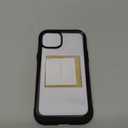 Miracase Glass Series Designed for iPhone 15 Plus Case 6.7',Full-Body Military Drop Proof 15 Plus Phone Case Cover with Built-in 9H Tempered Glass Screen Protector,Black