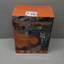 Buyplus Greenhouse Heater with Digital Thermostat, 1500W Outdoor Heaters for Patio, Overheat Protection & 3S Fast Heating, Electric Space Heater for Greenhouse, Patio, Garage, Flower Room, Silver