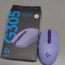 Logitech G305 Lightspeed Wireless Gaming Mouse, Hero Sensor, 12,000 DPI, Lightweight, 6 Programmable Buttons, 250h Battery, On-Board Memory, Compatible with PC, Mac - Lilac