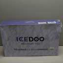 New Upgrade XL 175-Gallon Oval Ice Bath Tub - 6 Layered Portable Bathtub, Drop-In Bathtubs Foldable with Cover Cold Plunge Tub for Athletes, Home Gym, Outdoor Recovery Use - Black