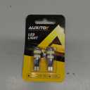 AUXITO 912 921 LED Bulbs for Backup Reverse Light Bulbs, 42-SMD 400% Brighter, 6000K White, Non-polarity 906 W16W T15 921 LED Bulb Direct Back Up Parking Light Replacement Lamp, Pack of 2