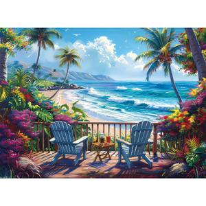 Jigsaw Puzzles for Adults 500 Pieces, Interlock Perfectly Letter on Back No Dust, Home Decor Birthday Party Gift Toy for Men Women Elders Seniors, 1:1 Poster Educational Toys & Games | 20.5 x 15 in