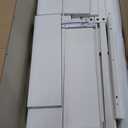 GarveeHome 6 Drawer Dresser for Bedroom, 47in Wide Antique White 6 Chest of Drawers with Large Storage, Wooden Dresser Organizer for Living Room, Nursery, Entryway