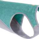 Ruffwear, Swamp Cooler Zip Dog Vest, Evaporative Cooling for Hot Weather, Aurora Teal, Medium