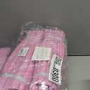 12 Pack Extra Large Moving Bags, Heavy Duty Packing Bags with Zippers and Handles for Space Saving, Clothes Storage, College Essentials, Travel, Pink