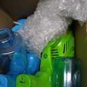 JOYIN 2 Kids Bubble Gun with 2 Bottles Refill Solution, Bubble Machine Gun for Toddlers 1-3 Kids 4-8, Party Favors, Summer Toy, Outdoors, Easter, Birthday Gift (Blue+green)