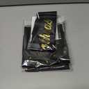 61st Birthday Decorations Men Women with 61st Birthday Banner, Black and Gold Table Cloth, Number Balloons, Large Sash, Cake Topper and Candles