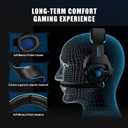 Gaming Headset for Xbox one PS4 (Black)