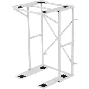 Universal Washer Dryer Stacking Rack Stand Heavy-Duty Carbon Steel, Premium Washer Dryer Stand Compatible with Most Brands and Models, 50inch Long