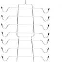 2 Pack Collapsible Hangers Clothes Hanger, Underwear Hanger, Multi-layer Closet Storage Rack, Foldable Space Saving Bracket 