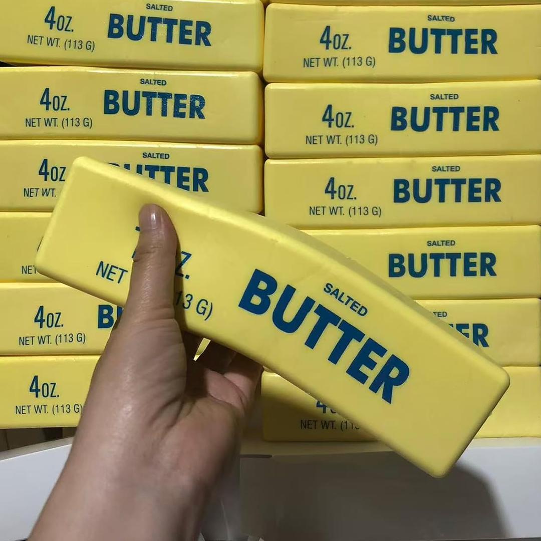 Giant Butter Squishy (8.9*2.36*2.36 Inch), Big Jumbo Butter Stick Squishy,Slow Rising Fidget Squeeze Toys