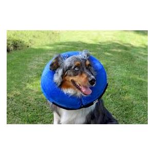 Katoggy Inflatable Dog Cone Collar for After Surgery, Doggie Neck Blow up Donut Recovery ECollar, Soft Adjustable Dog Cone for Large Dogs and Cats