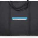 JJRING Dacron Light Weight Art Portfolio Tote Bag, 25'' x 37'' for 24'' x36'' Black Carrying Storage Case For Poster, Sketching, and Drawing