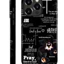 Christian Classic Religious Sayings Phone Case for iPhone 13 Pro Aesthetic Christ002 Cover for Woman Men Kids Boy Girl