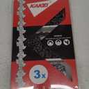 KAKEI Stihl Chainsaw Chain 16 Inch .325" Pitch .063" Gauge 62 Drive Links- 26RM3 62 Fits STIHL 025, MS250, MS251 and More- 36890050062, L62 (3 Chains)
