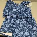 Summer Mae Ruffle Swim Romper One Piece Swimsuit Women Modest High-Back Bathing Suit with Pockets 2026 Swimwear (Blue. 14)