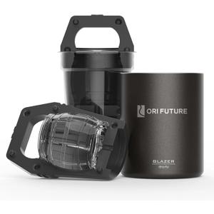 GLAZER mini, Clear Barrel Ice Mold for Whiskey