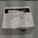 Vivaplex, 2, Large, 16 oz, Empty, Amber Glass Bottles with Black Lotion Pumps