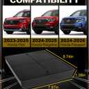 3 x Hidden Storage Box for 2023-2025 2026 Honda Pilot/Ridgeline/Passport Accessories Center Console Organizer Armrest Secret Compartment