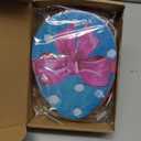 Memorywuu 12 Pcs 7.9 Inch Large Outdoor Easter Decorations Easter Egg Outdoor Hanging Ornaments Signs Double Sided Colorful Egg Shaped Decorations for Tree Lawn Porch Yard Outside Party Decor