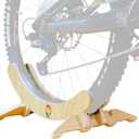 Craft Wooden Bike Stand - Fits Road, Commuter, Gravel, Mountain & Fat Tire Bikes - Sturdy 3/4-Inch Plywood | Easy Construction Bicycle Storage Rack For Apartment, Office, Garage