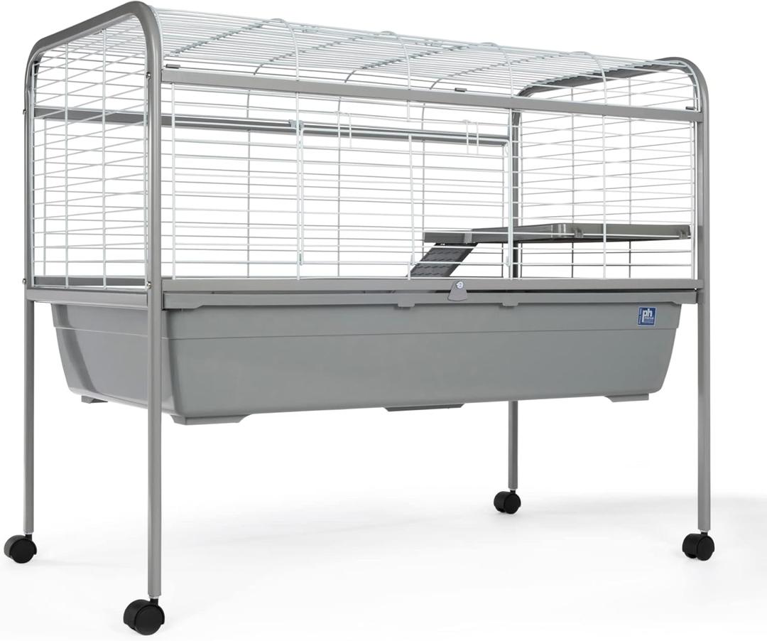 Jumbo Small Animal Home with Stand Gray (40.3"L x 22.8"W x 34.8"H)