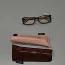 Madison Avenue 2 Pack Classic Blue Light Blocking Reading Glasses for Women, Vintage Anti Glare/Eyestrain Computer Readers Demi/Purple +1.5