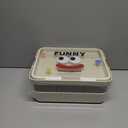 Plastic Storage Organizer for Kids Child Toy Stackable Containers with Lids Bins 3 Layers Adjustable Compartments Building Blocks Chest Case (Cream, Medium 3 Tiers)