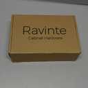 Ravinte 30 Pack Solid Knobs Kitchen Cabinet Round Pulls Dresser Handles Gold Cupboard Hardware Brushed Brass Door Drawer Knobs
