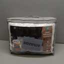 MH MYLUNE HOME Fluffy Down Alternative Comforter, All Season Duvet Insert Lightweight Bed Comforter Insert White Baffle Box Stitched with Corner Tabs (Queen All Season 90"X90")