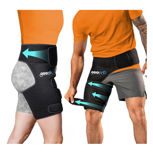 5 in 1 Hip Brace for Women Men Sciatica Pain Relief Devices  Adjustable Groin, Hip Flexor Compression Wrap for Comfortable Thigh, Hamstring & Sciatic Nerve Support, Improved Mobility & Recovery
