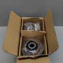 TUCAREST 512333 x2 (Fit 4WD/AWD Vehicles) Rear Wheel Bearing and Hub Assembly Compatible with 2007-2017 Je-ep Compass, Patriot /2007-2008 Do-dge Caliber [5 Stud Hub W/ABS,4x4]