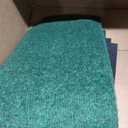 Ottomanson Non-Slip Stair Treads for Wooden Steps – Set of 7 Low-Profile Stair Mats with Rubber Backing, Indoor Staircase Protection for Kids & Pets – Dirt-Trapping Step Covers, 8" x 30", Green