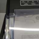 AGLUCKY Ice Makers Countertop with Handle,26.5Lbs/24H,9 Cubes in 6 Mins,2 Sizes of Bullet Ice,Portable Machine with Self-Cleaning,Perfect for Home Kitchen(Black)