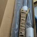 Hand Rails for Outdoor Steps, 2-5 Steps Wrought Iron Handrails for Outdoor Steps, Stair Railing for Porch, Home, Garden, Indoor, Staircase Handrails for Wooden, Cement, Brick, Marble (4 Steps)