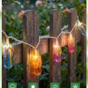 Tropical Beach Flip Flop String Lights, 8.5FT 10 LED Colorful Slipper String Lights Plug in, Hawaiian Summer Beach Themed Decorative Lights for Patio Bedroom Party Luau Pool Birthday Home Window Decor