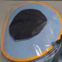 Spooktacular Creations Girls Light Up Witch Costume, Kids Witch Costume with Hat and Broom for Toddler Halloween Dress Party, Small (5-7 yrs), Blue