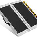 3FT Wheelchair Ramp, 800lb Folding Anti-Slip Ramp