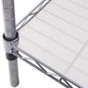 Slendor Wire Shelf Liner 16" x 36" Value Pack of 5 Flat Heavy Duty Waterproof Non-Adhesive Industrial Strength Plastic Mats for Tier Shelving Unit, Transparent