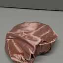 YANIBEST Adjustable Satin Bonnet Double Layer Hair Bonnet for Sleeping Bonnets for Women Hats Curly Natural Hair, Blush Pink (One Size)