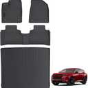 Auxko All Weather Floor Mats Cargo Mat Fit for 2025 2026 Nissan Murano TPE Liners Accessories Guard Odorless Anti-Slip Floor Liners & Trunk Liner for 2025 2026 Nissan Murano