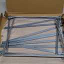 Officemate Hanging File Frame, Letter Size (Fits 2427), Adjustable Heavy-Duty Steel File Drawer Organizer for Desks, Cabinets & Shelves, Set of 2 (91999)