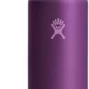 Hydro Flask Water Bottle - Insulated Stainless Steel - Wide Mouth Flex Straw Lid, Non Spill, Leakproof and Refillable in 40 Oz Beachplum Purple