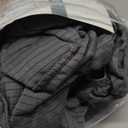 H.VERSAILTEX Super Stretch Individual Seat Cushion Covers Sofa Covers Couch Cushion Cover Slipcover Sets Thick Jacquard Textured Twill Fabric (3 Piece Sofa Cushion Covers, Grey)