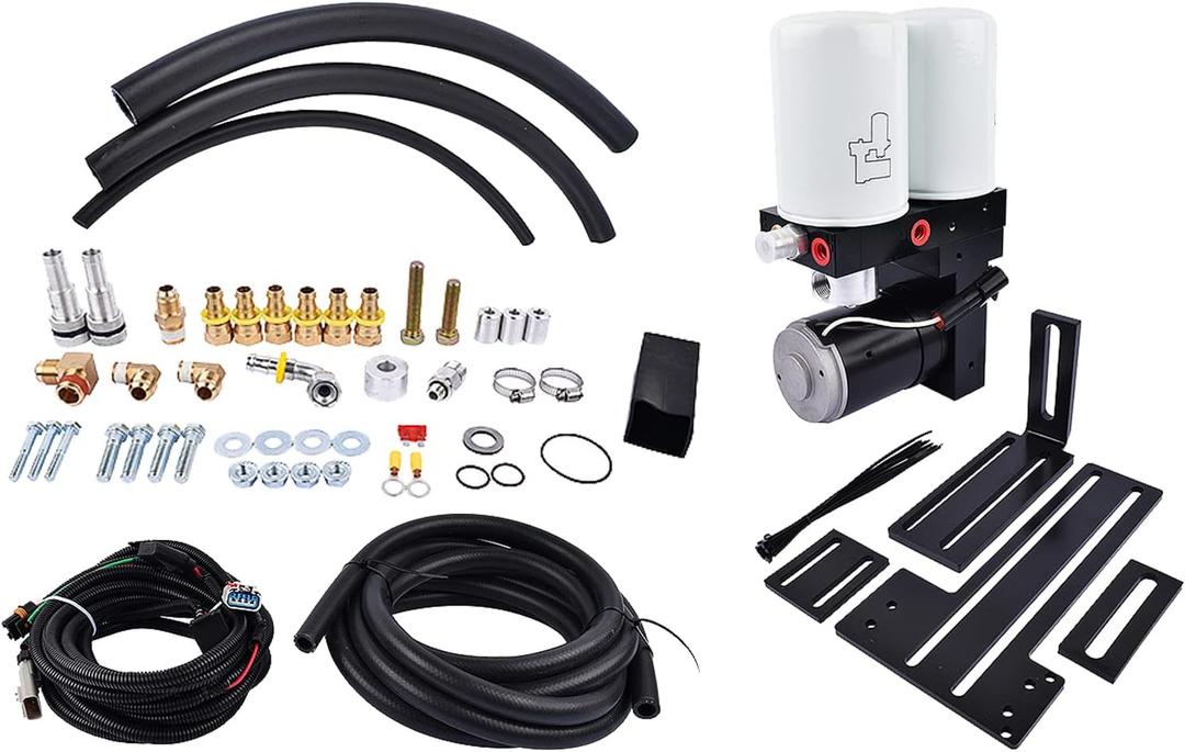 165 GPH Fuel Lift Pump Replacement for 2005-2018 Dodge Ram 2500 3500 5.9/6.7 Cummins Diesel TSD07165G