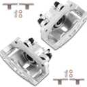 Rear Brake Caliper Set Right + Left Assembly 18-B4836 18-B4837