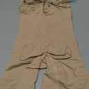 BRABIC Waist Trainer Bodysuit for Women Tummy Control Shapewear Round Neck Seamless Butt Lifter Full Body Shaper (Large, Beige Mid Thigh)